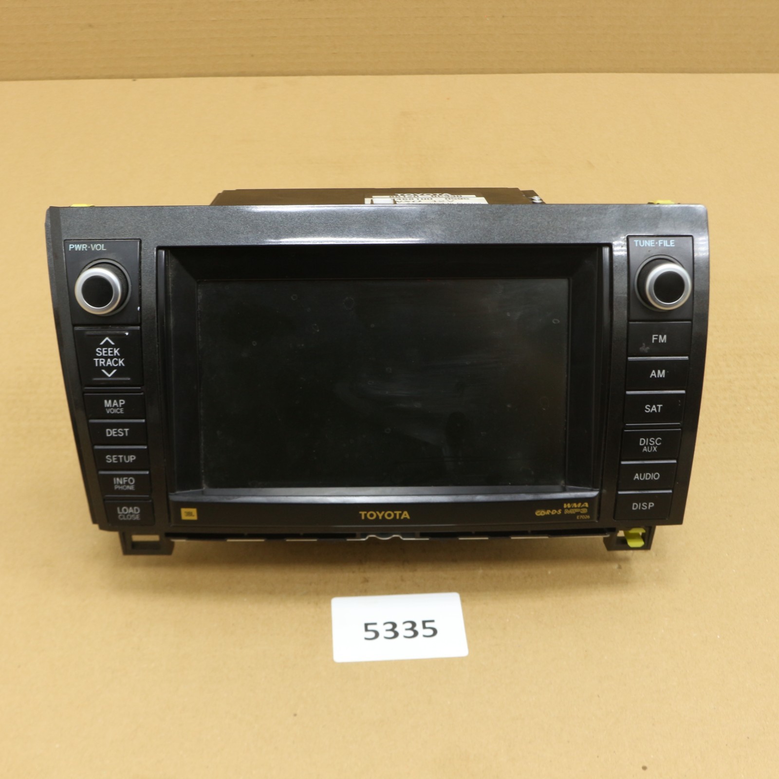 Toyota Sequoia Tundra 2010-2013 OEM Navigation GPS Radio Display CD 86120-0C330