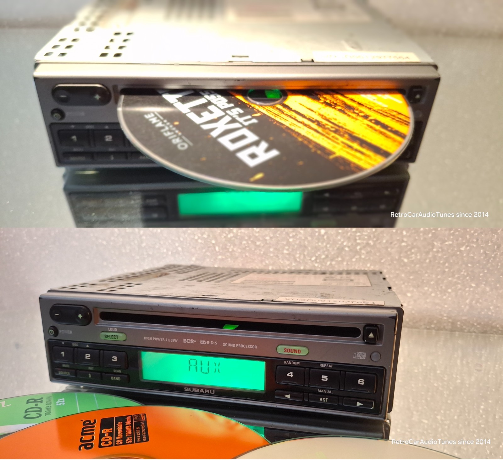 Subaru Impreza Legacy Forester VDO DC643/92F CD Car Stereo Radio with Bluetooth