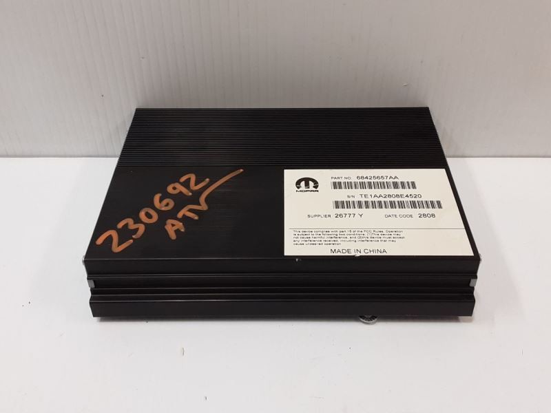 Audio Equipment Radio Amplifier 276 Watt Opt RD7 Fits 17-23 CHALLENGER 2596117