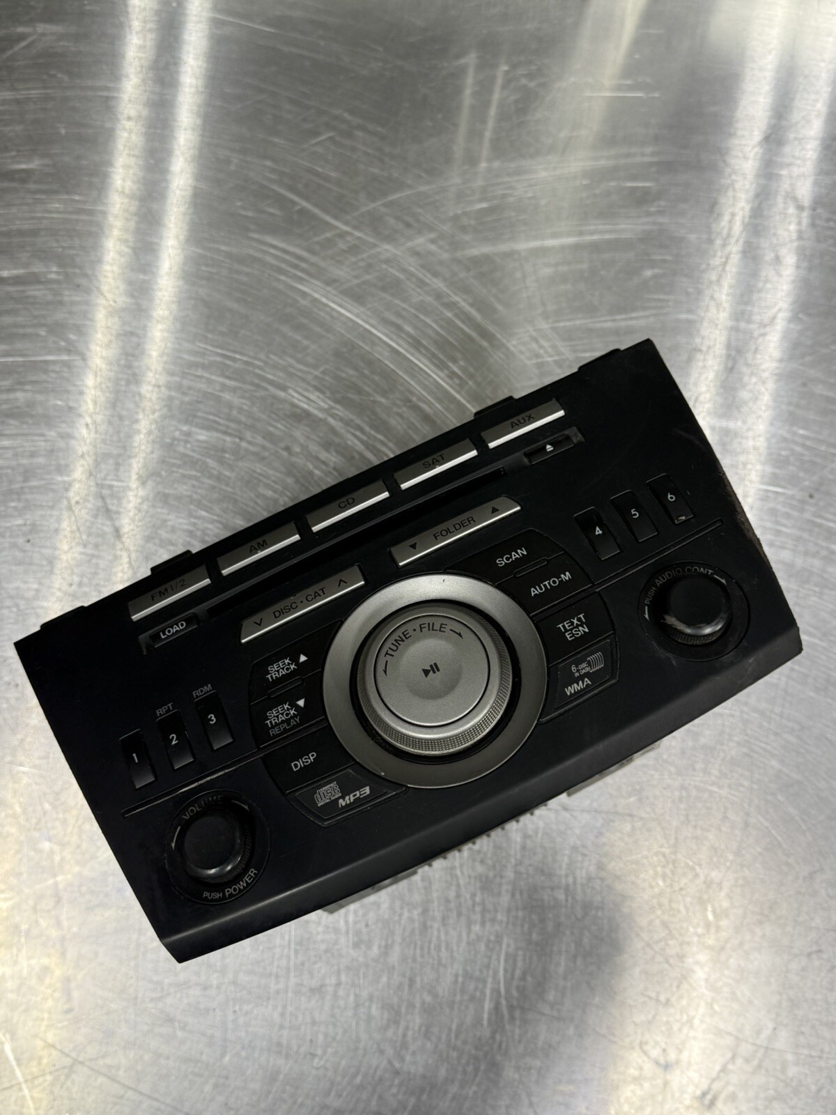Mazda 3 2010 2011 6-disc CD MP3 WMA SAT