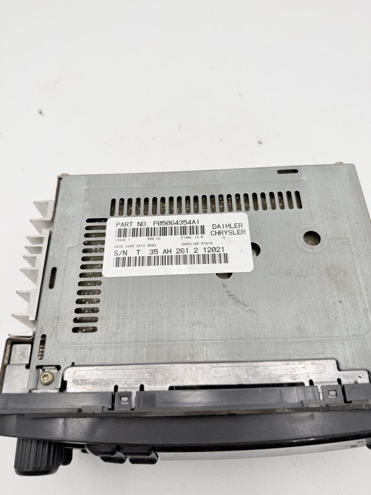 ⭐️98-07 Jeep Grand Cherokee Dodge Ram Chrysler Radio Head Unit P05064354A1