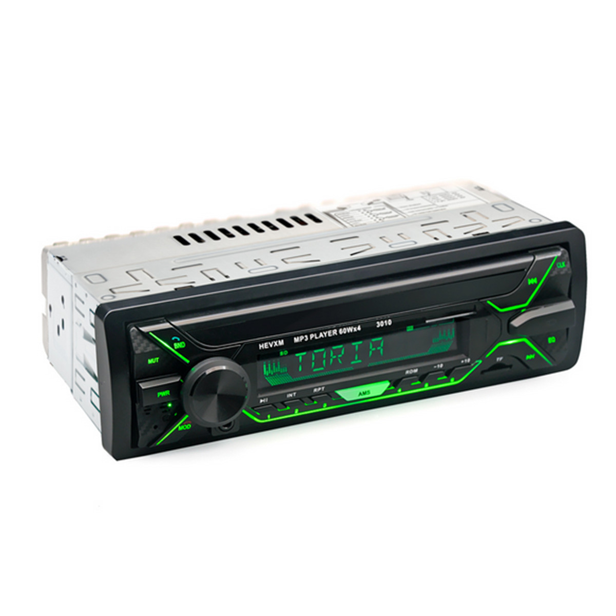 Single 1DIN Car Stereo In Dash Bluetooth MP3 Player AUX USB FM Radio Receiver