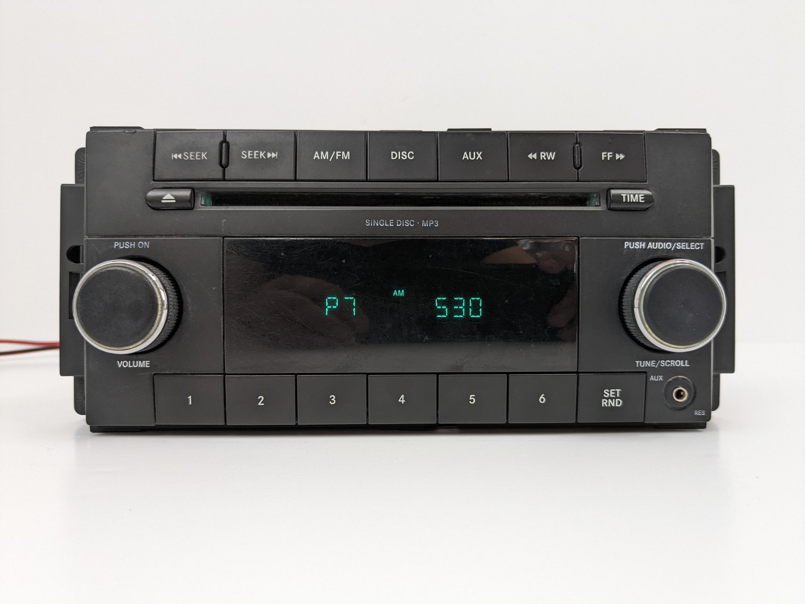 2008-2012 Jeep Chrysler Dodge RAM RES Radio CD Disc Player Changer AUX MP3 OEM