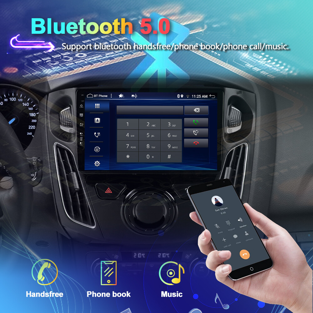 Android13 Car Stereo Head Unit For Ford Focus 2012-2018 GPS CarPlay RDS 6G+128GB