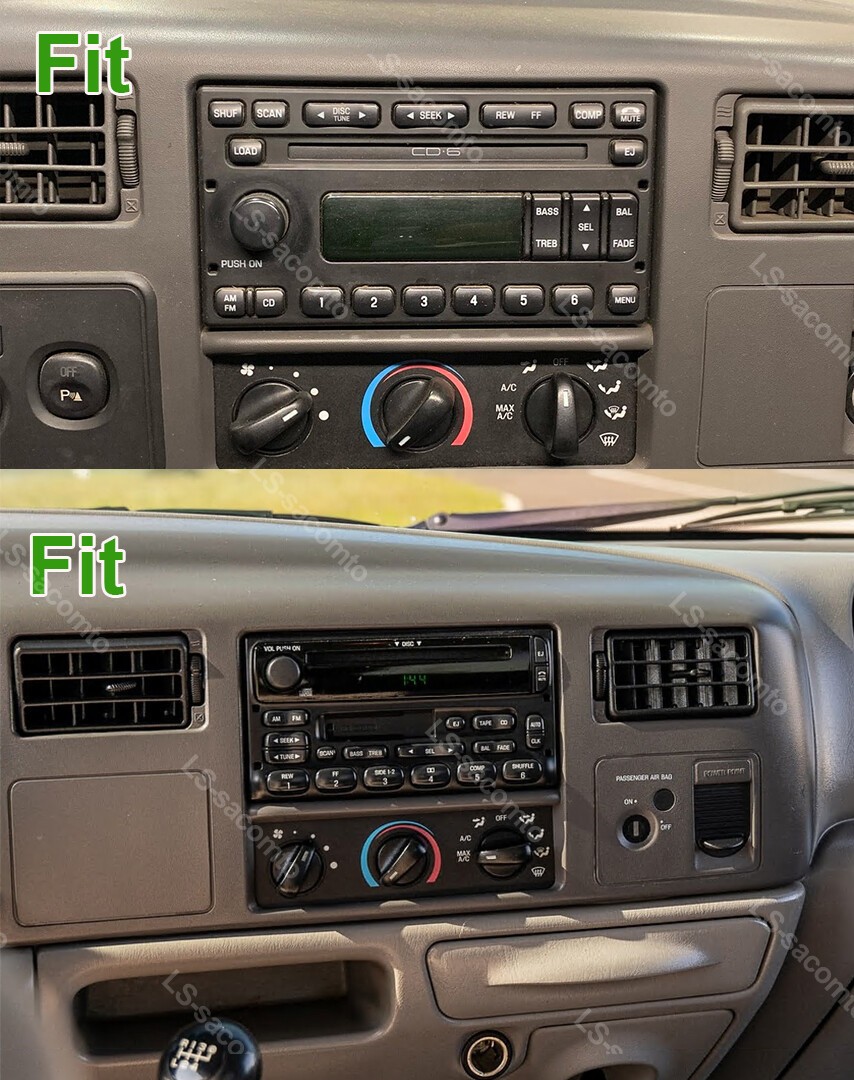 For 2000-2005 Ford Excursion 7″ Android 13 Carplay Car Stereo Radio GPS Navi