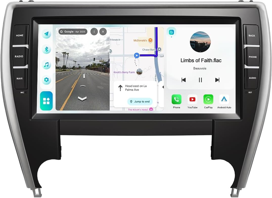 Roadanvi 10.33″ Car Radio Toyota Camry 2015-2017 Wireless Carplay Android Auto