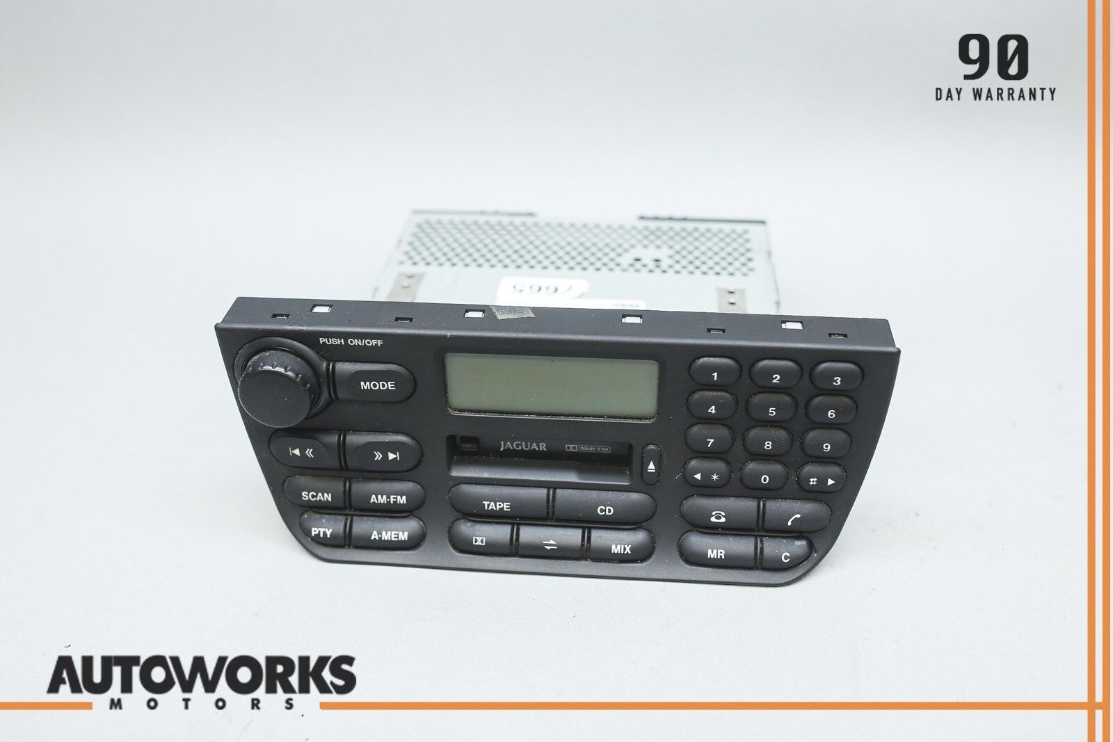 98-99 Jaguar XJ8 XJR VDP X308 AM/FM Audio Radio Player Control Switch Oem