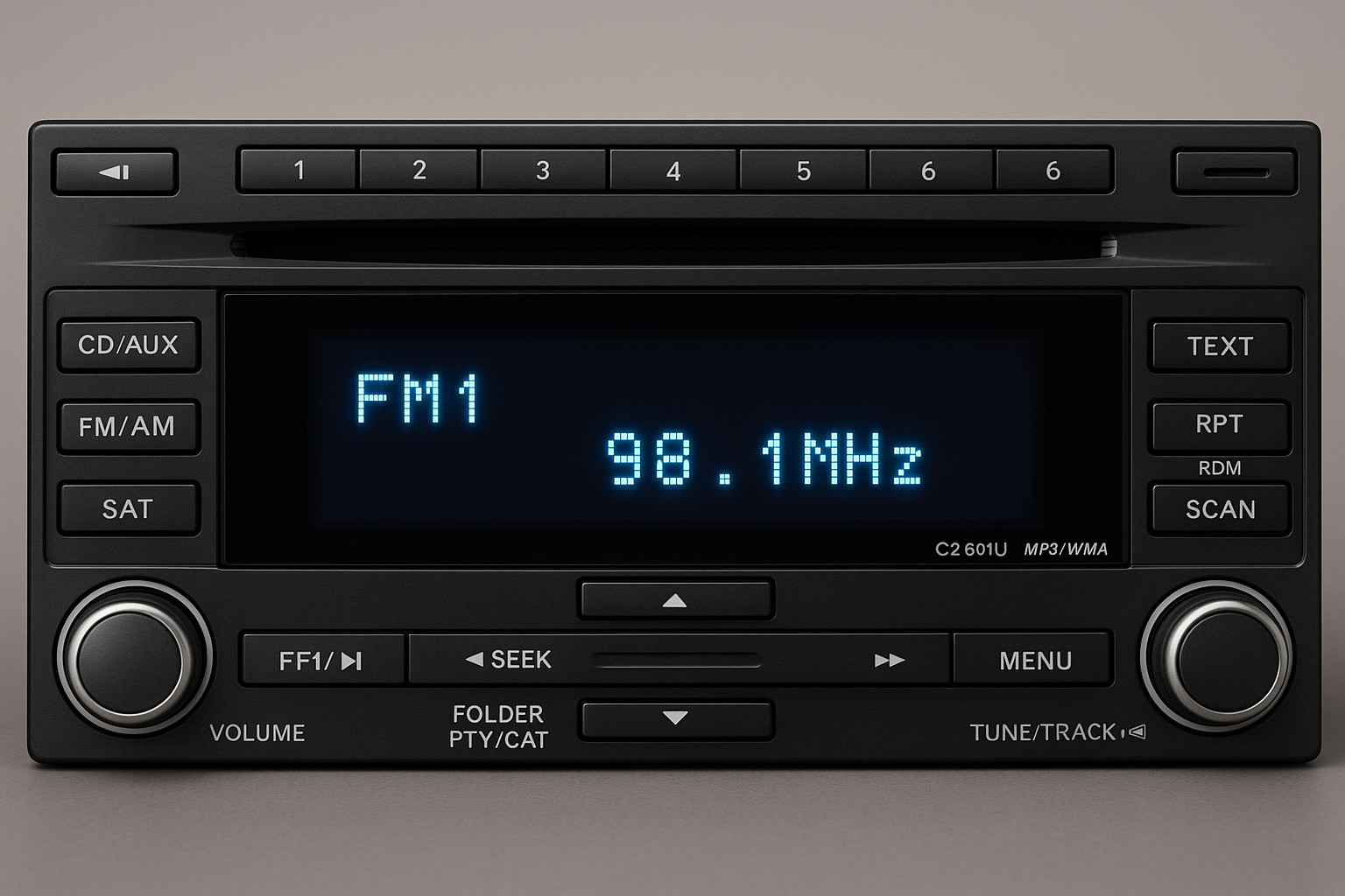 Subaru OEM Radio CD Player Clarion PF-2945A-A 86201FG600 MP3/WMA Tested