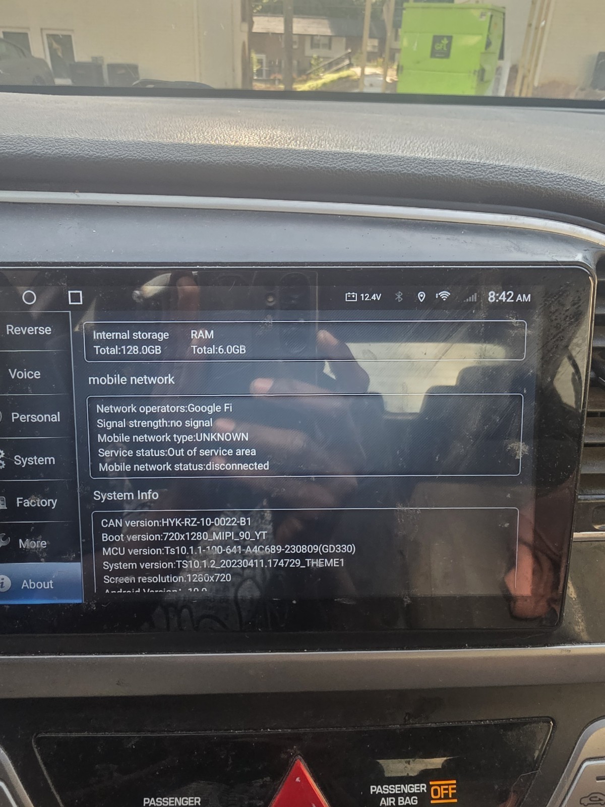 high performance Android Radio For 2016-2018 Hyundai Elantra