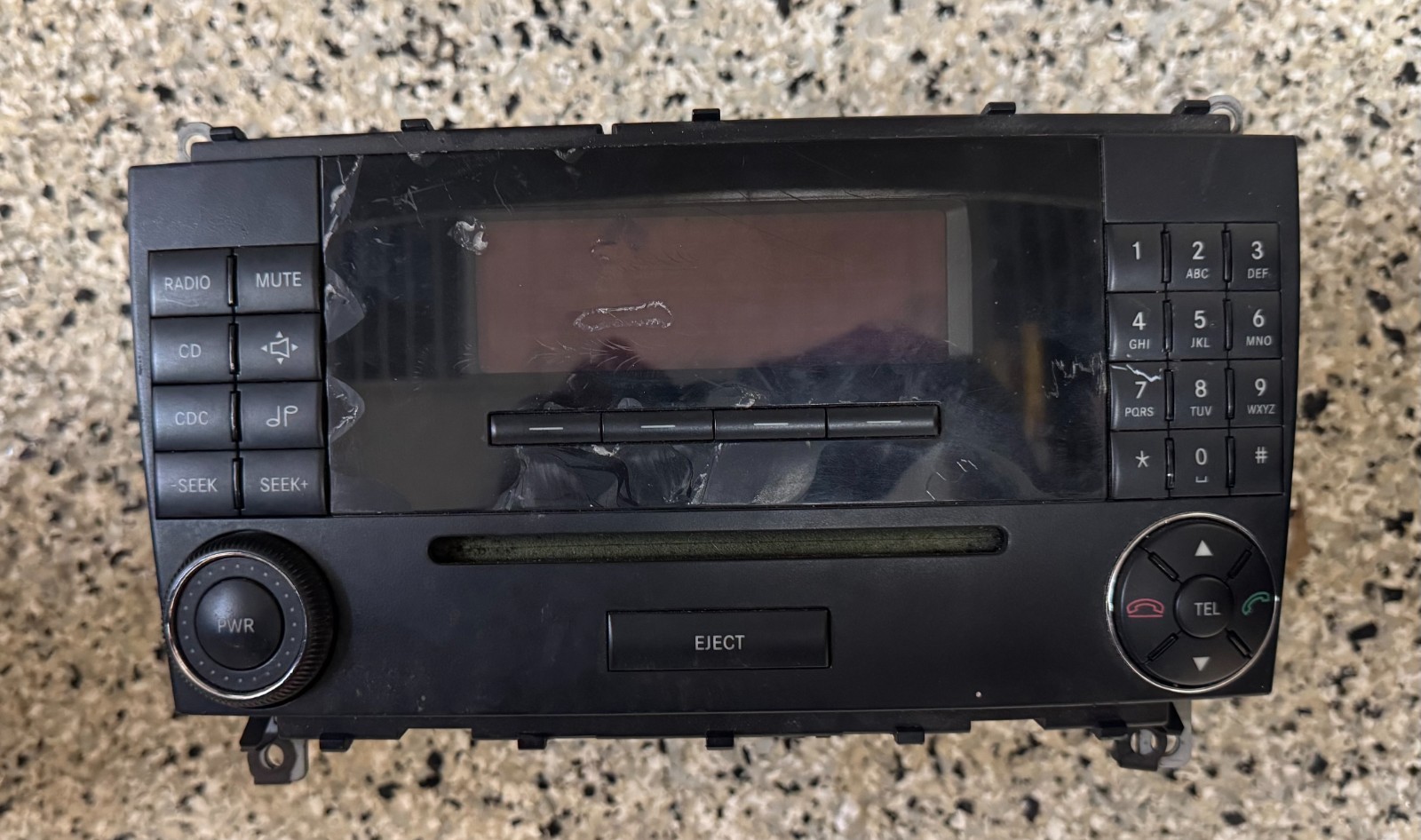 05-09 Mercedes W209 CLK500 CLK55 AMG Command Head Unit Radio Navigation CD OEM
