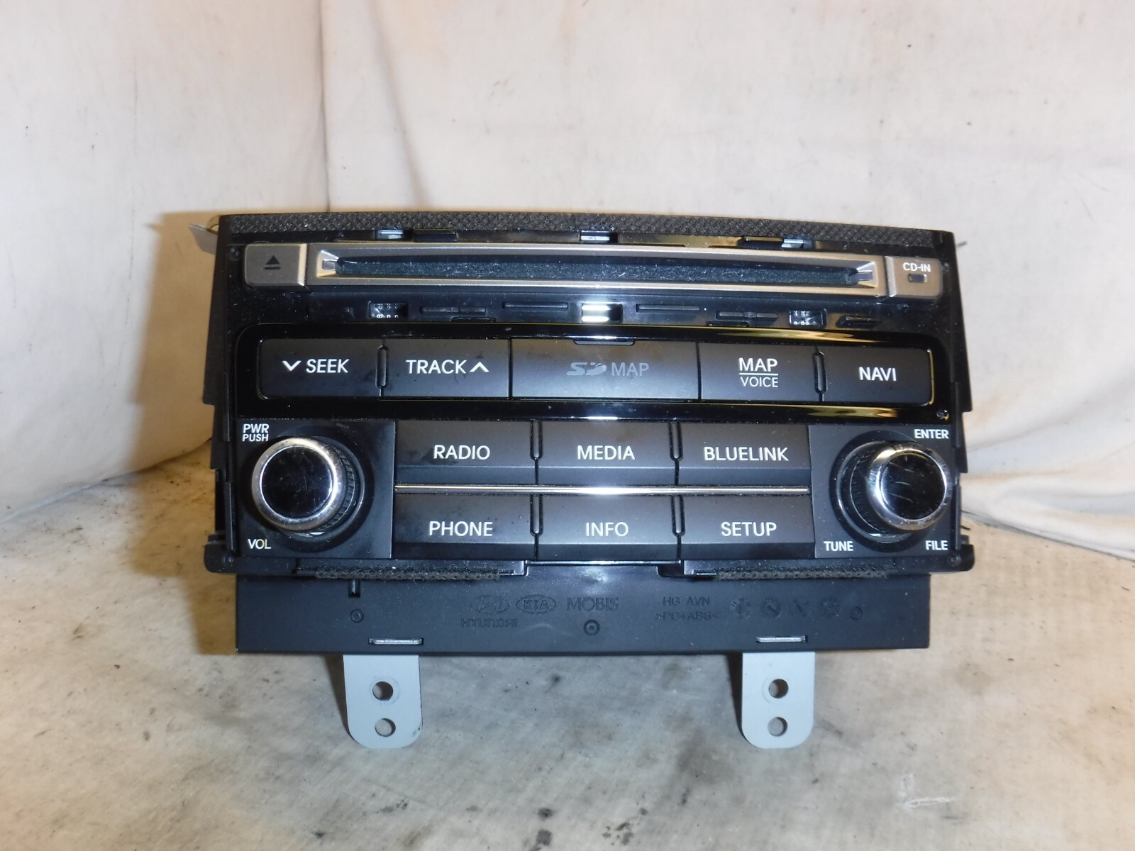 15 16 17 Hyundai Azera Gps Navigation Radio Cd 96560-3V530VD4 JPA39
