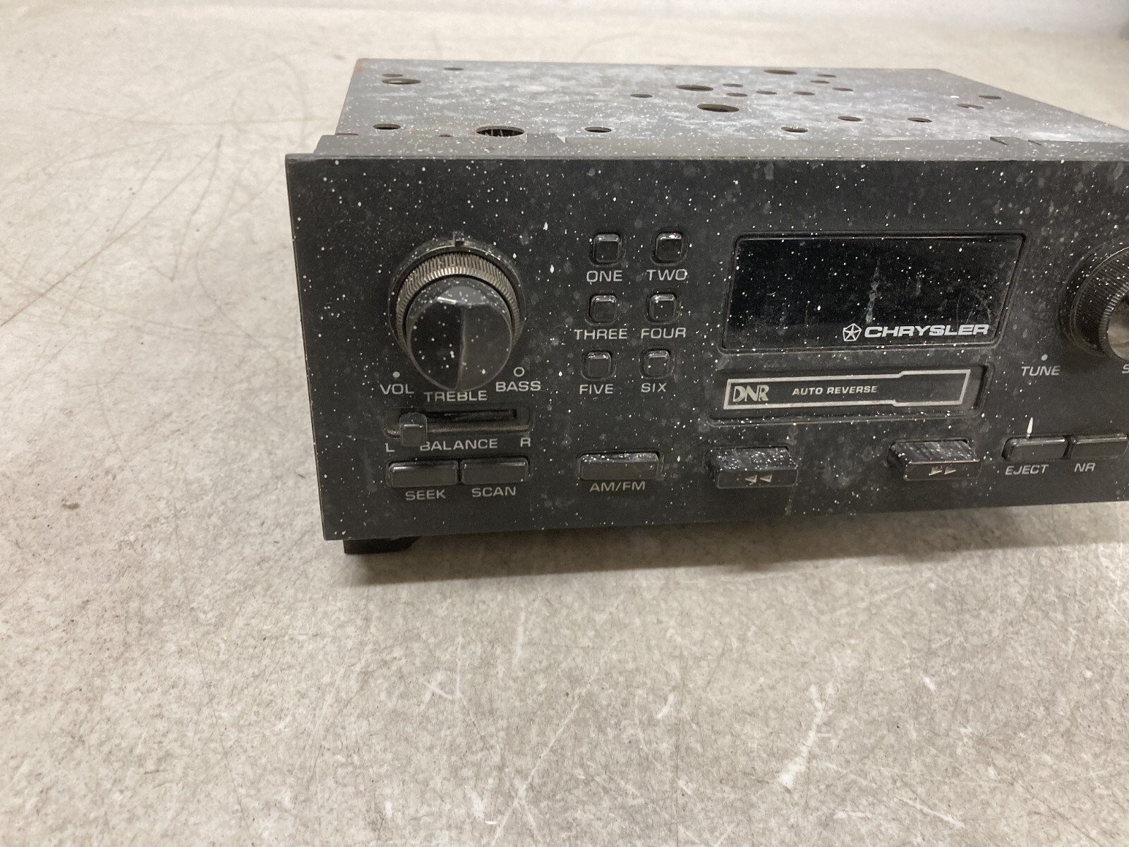 Chrysler DNR Cassette Radio Model Unknown