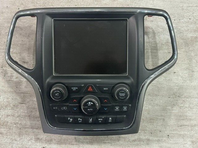 17 Jeep Grand Cherokee Audio Radio Touchscreen Display VP4 Uconnect 68270661AE