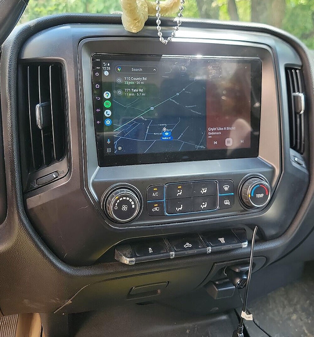 Android 13.0 Navi WIFI CarPlay Radio DSP For 2014-2018 Chevy Chevrolet Silverado