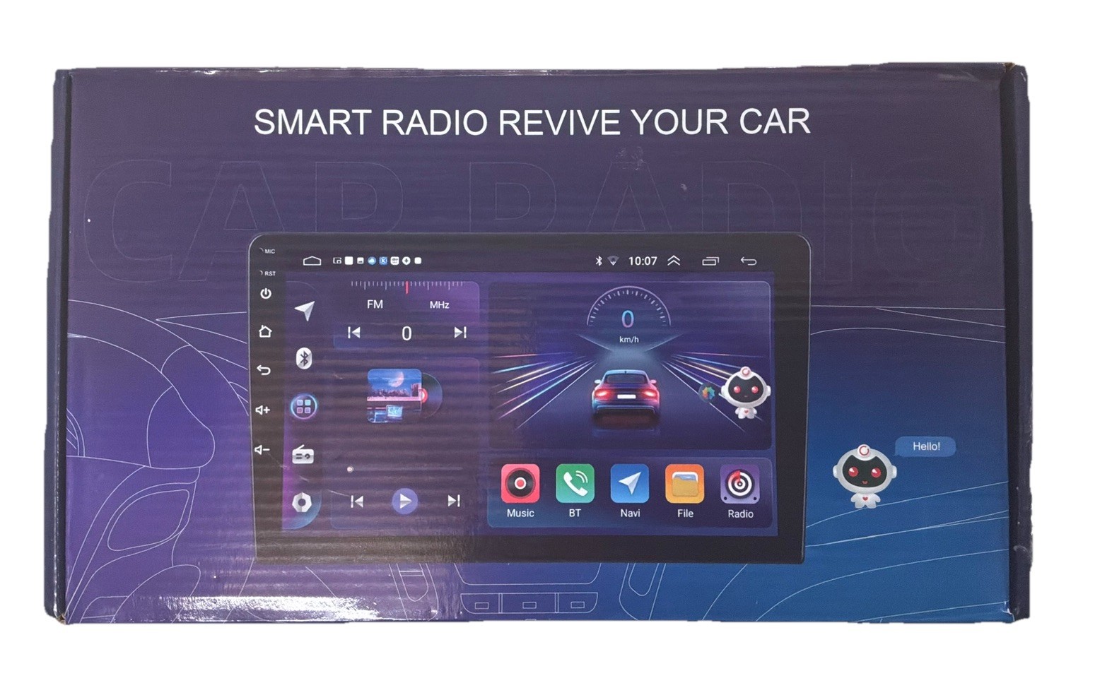 PODOFO 9-inch Android Car Media Player A3453 SH4AMPOD