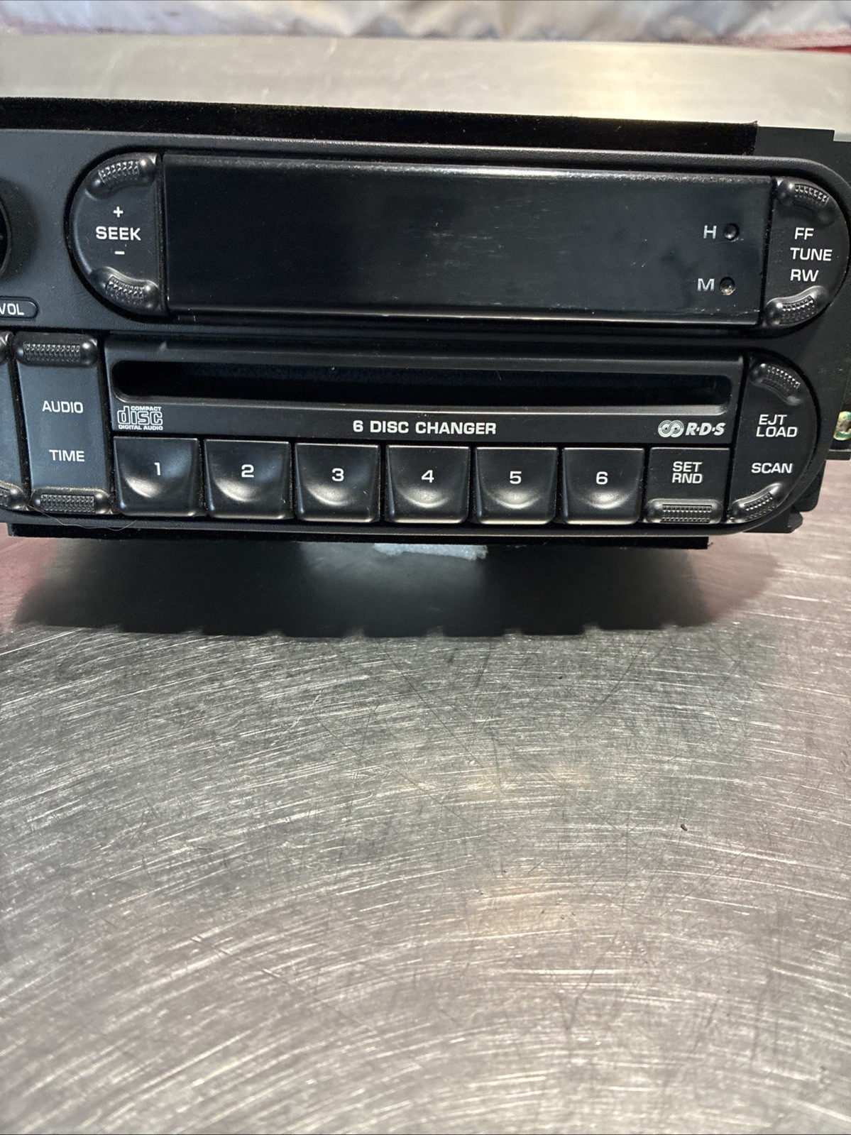2002-2007 Chrysler Dodge Jeep Ram OEM P05091507AE RBQ 6 CD Disc Changer Radio