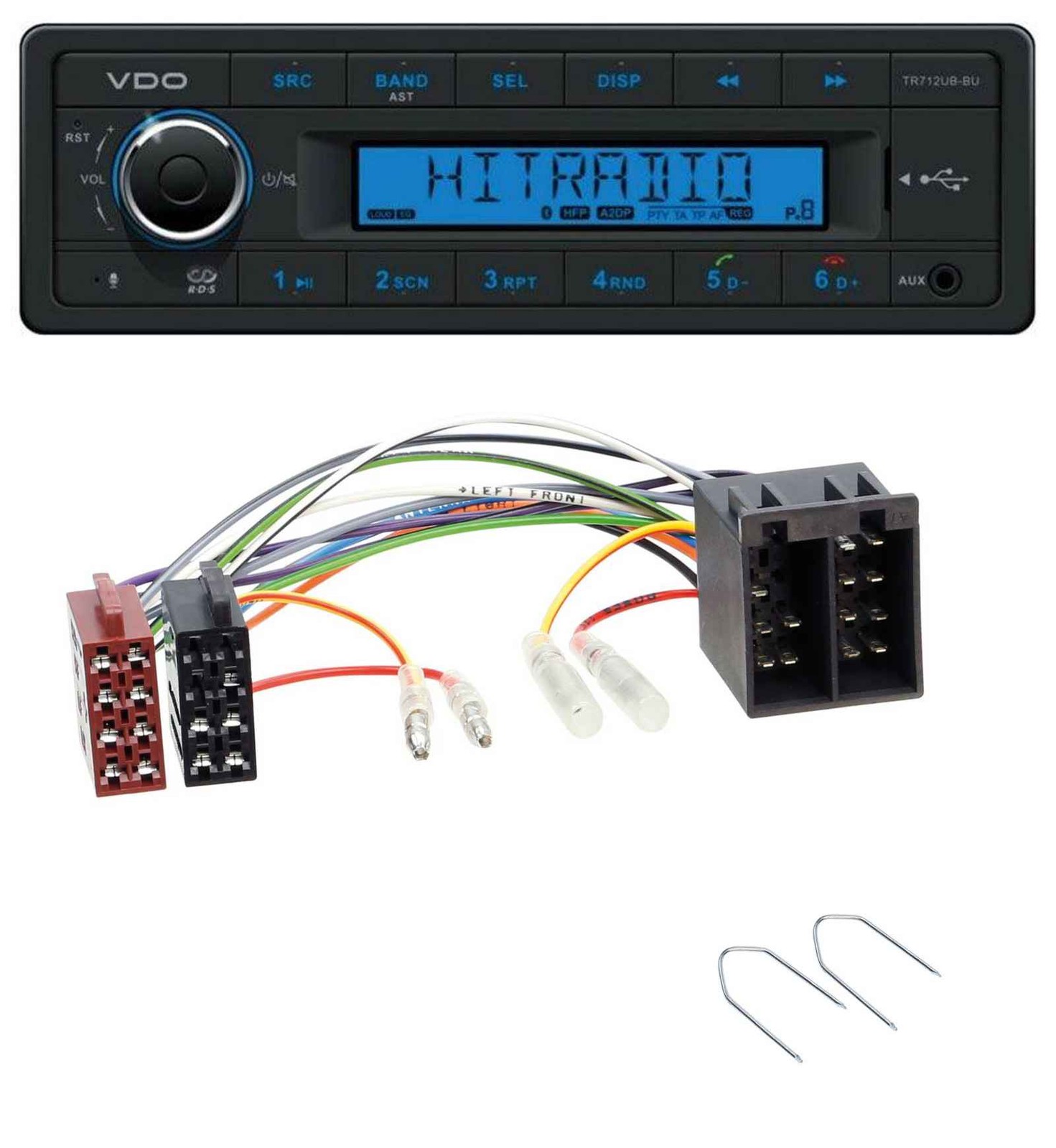 VDO Bluetooth AUX USB MP3 Car Stereo for Renault Kangoo (1998-2005)