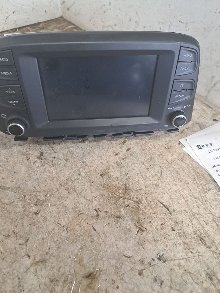 2020 Kona Stereo Radio Display & Receiver,96160j9020tmt Sku#4446157