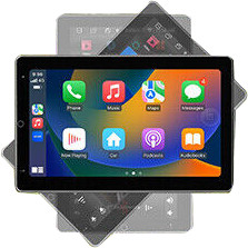Rotatable For 2011-2013 Jeep Grand Cherokee Carplay Stereo Radio NAVI Android 15