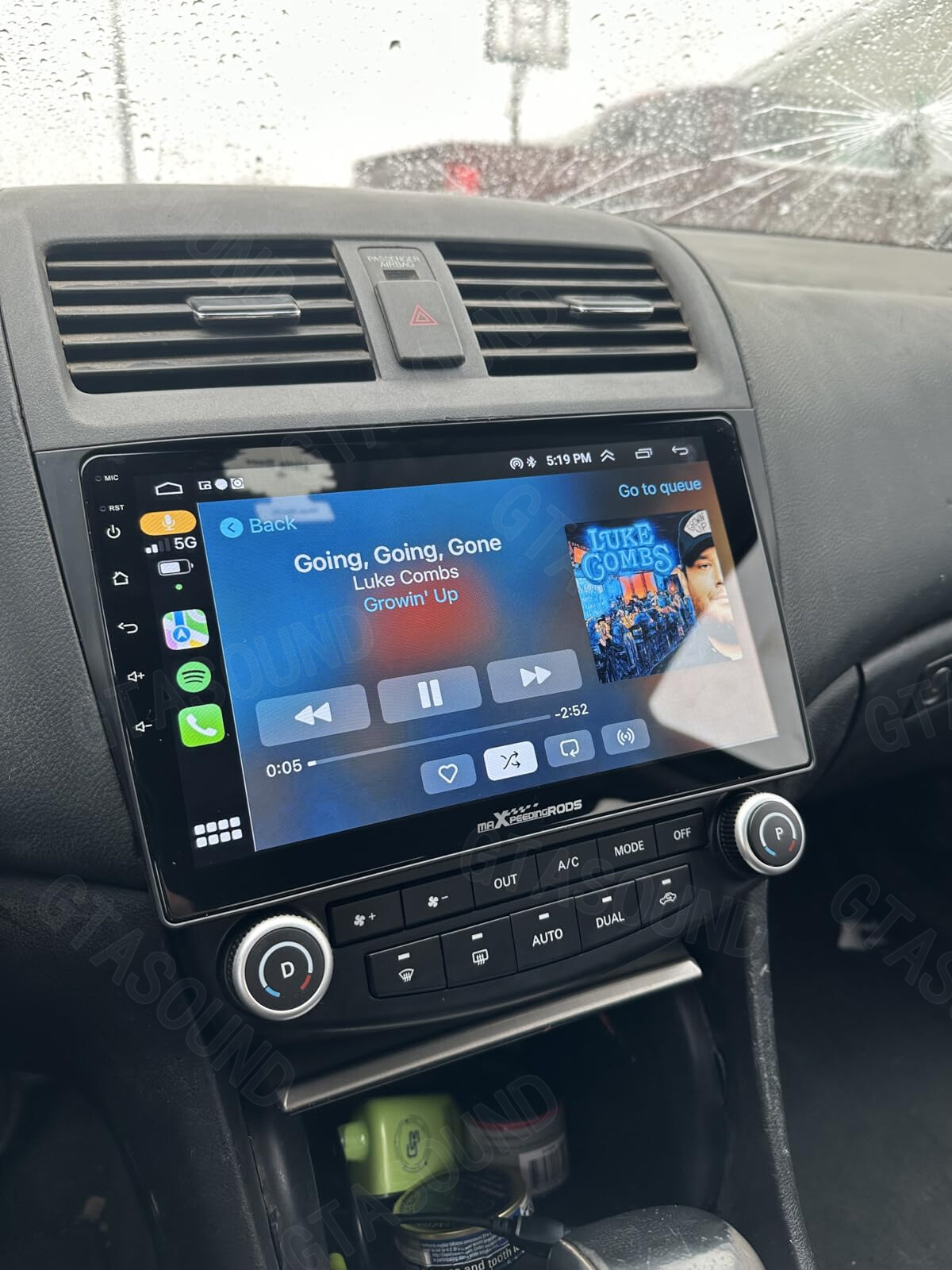2+64G For Honda Accord 2003-07 with CarPlay Android Auto Stereo GPS Player +CAM