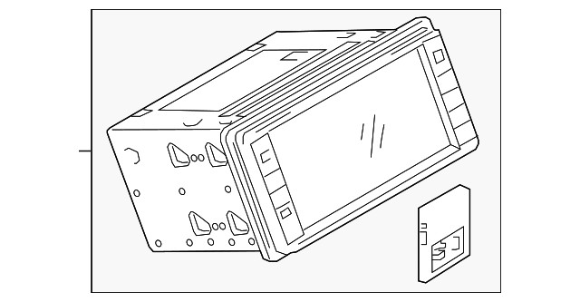 Genuine Mitsubishi Display System 8750A659