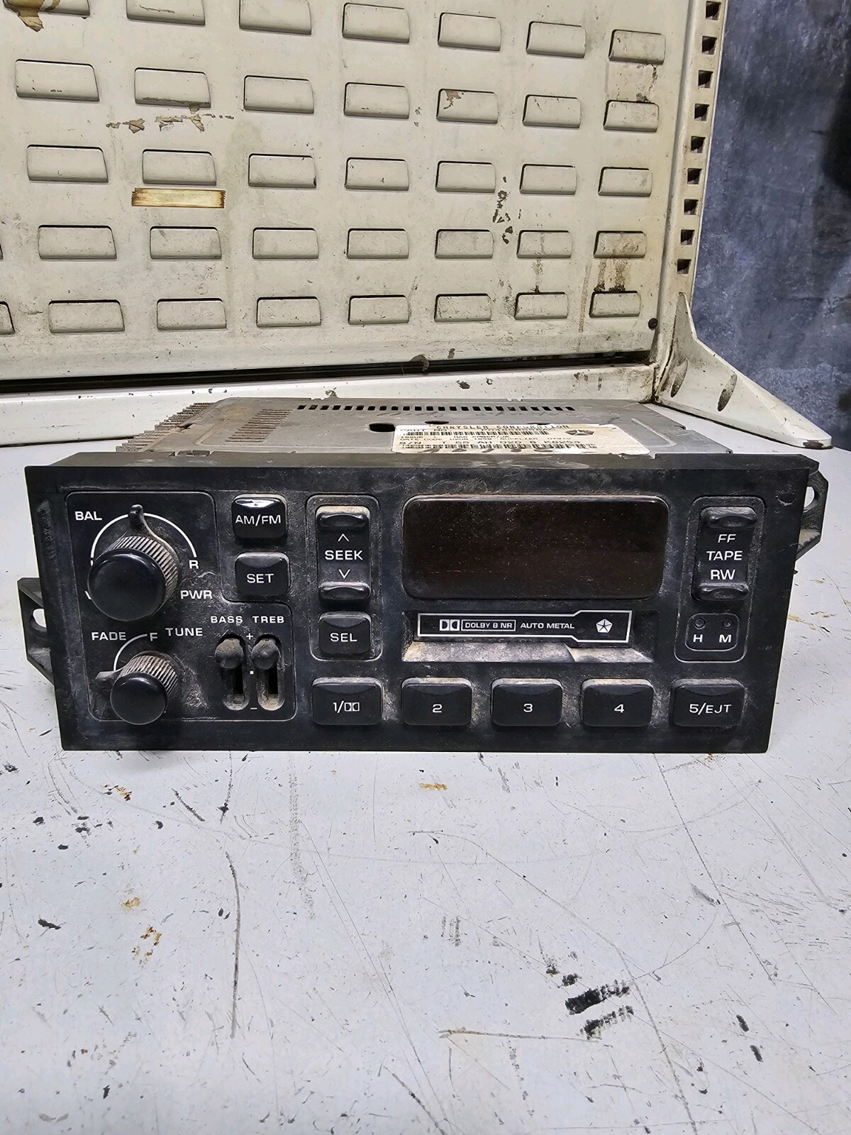 1984-1994 Dodge Chrysler AM/FM Cassette Radio Condition Unknown
