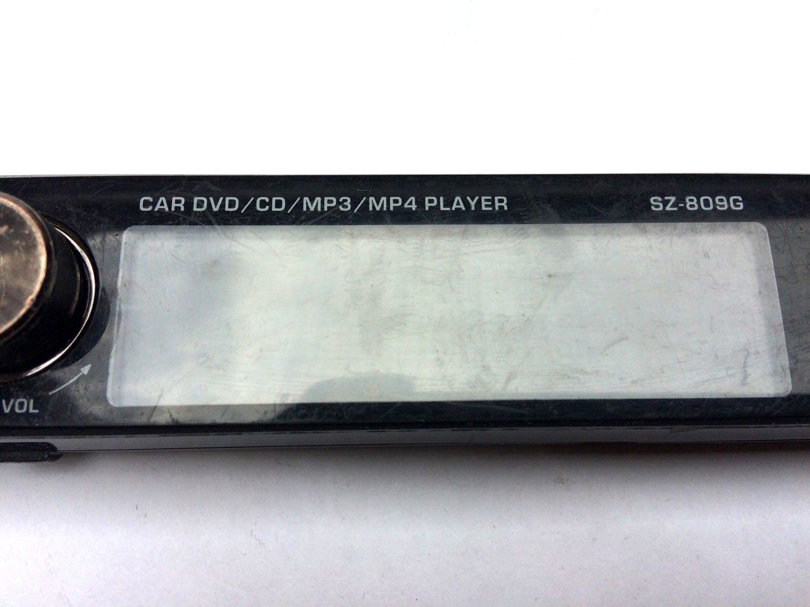 SZ-809G DVD/CD/MP3/MP4 BLUETOOTH CAR STEREO FRONT FACE WITH CASE