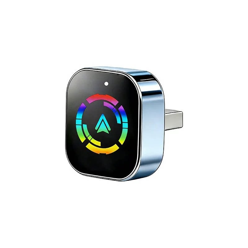 Wireless CarPlay Adapter for Apple iPhone & Android Auto USB Adapter Plug & Play