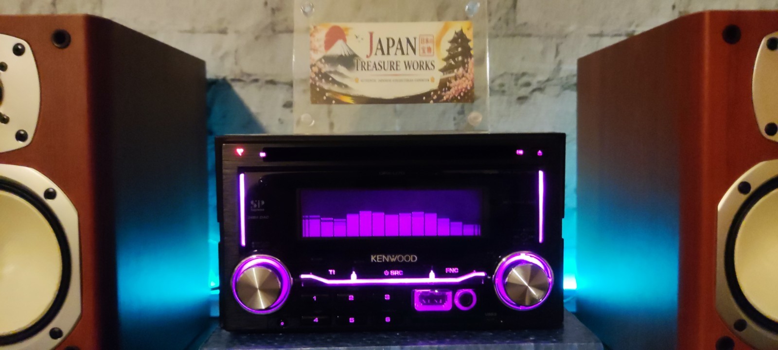 Kenwood DPX-U70 2DIN CD USB AUX MP3 AAC WMA JDM Car Stereo Tested