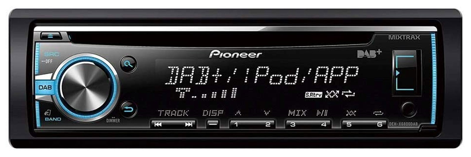 Pioneer DAB USB MP3 AUX CD Car Stereo for Renault Twingo 07-12 Beige Grey