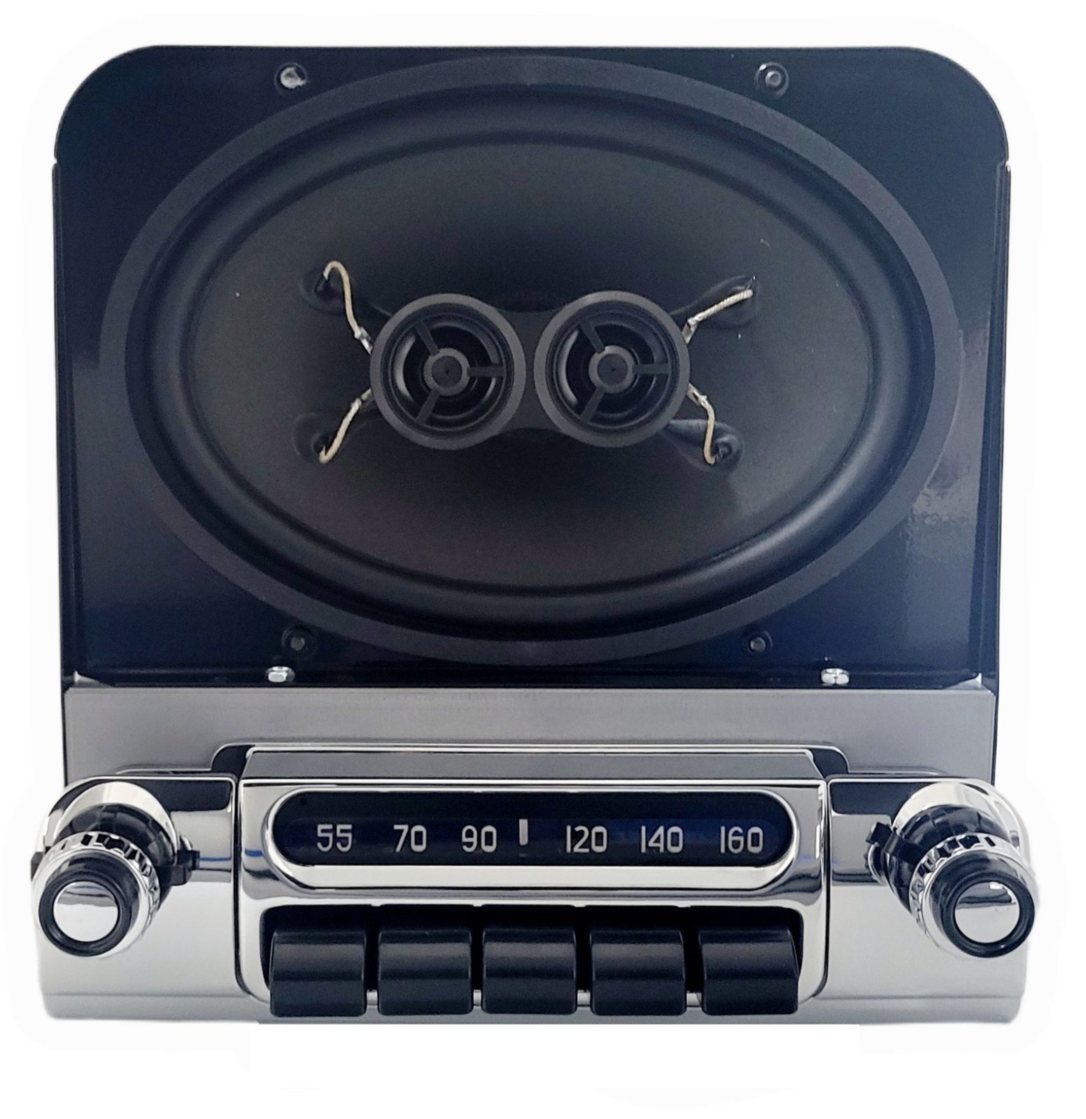 1953-54 Chevrolet Car Am/Fm/Bluetooth Reproduction Radio With Built On Speaker