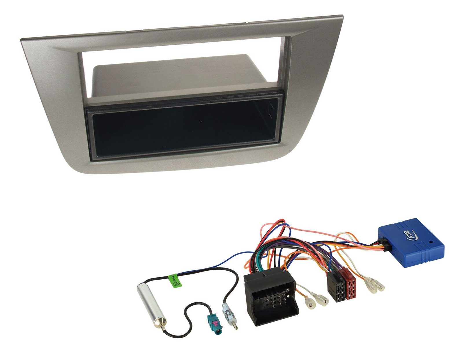 Pioneer MP3 DAB 1DIN CAN-Bus USB Car Stereo for Seat Toledo 2004-2009 Charcoal
