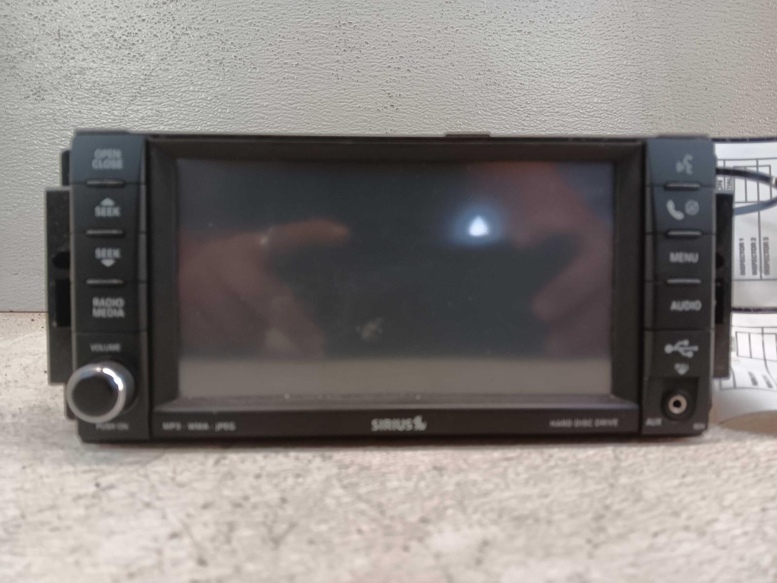 08 09 10 Dodge Avenger Radio AM-FM-6 disc-DVD-MP3 ID REN *May Need Programming*
