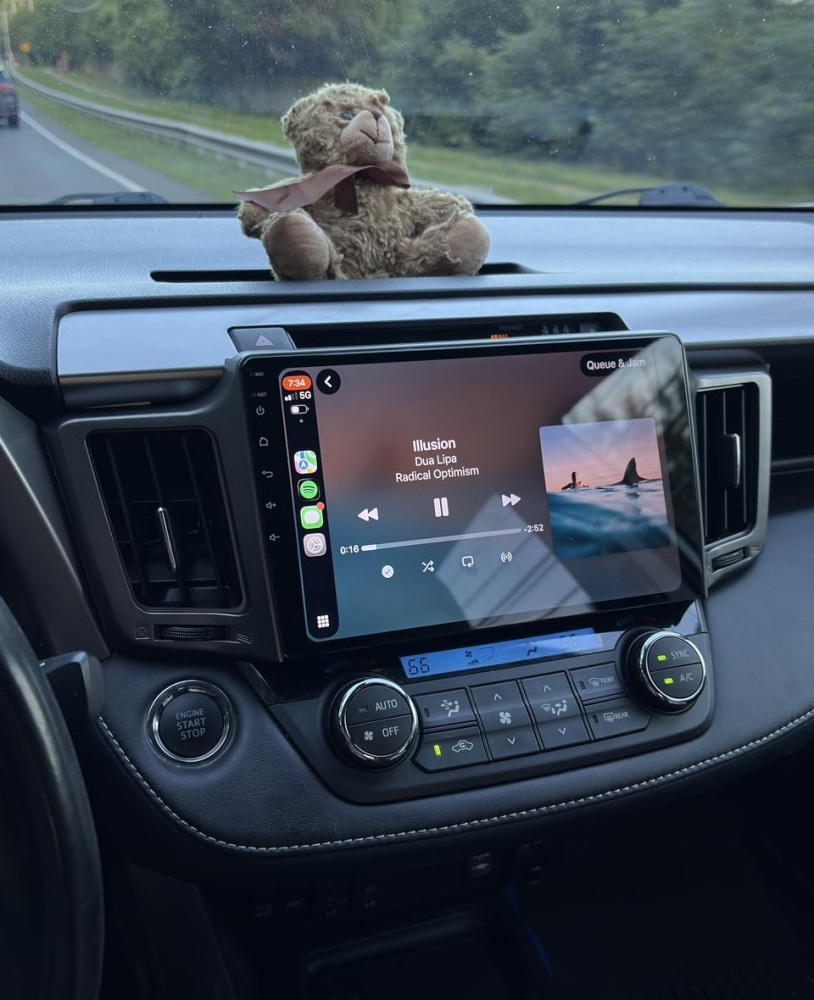 4+64G Apple Carplay Car Radio For Toyota RAV4 2013-2018 Android GPS Navi Stereo