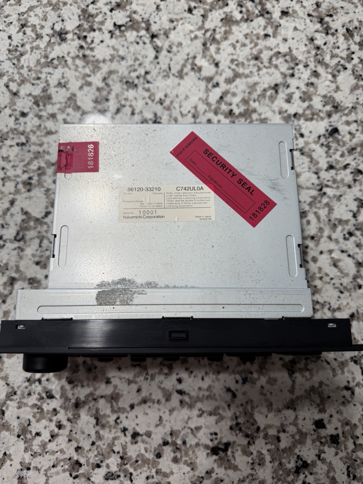 ✅Super Clean 1998-2000 Lexus ES300 Nakamichi Cassette Radio 86120-33210 OEM