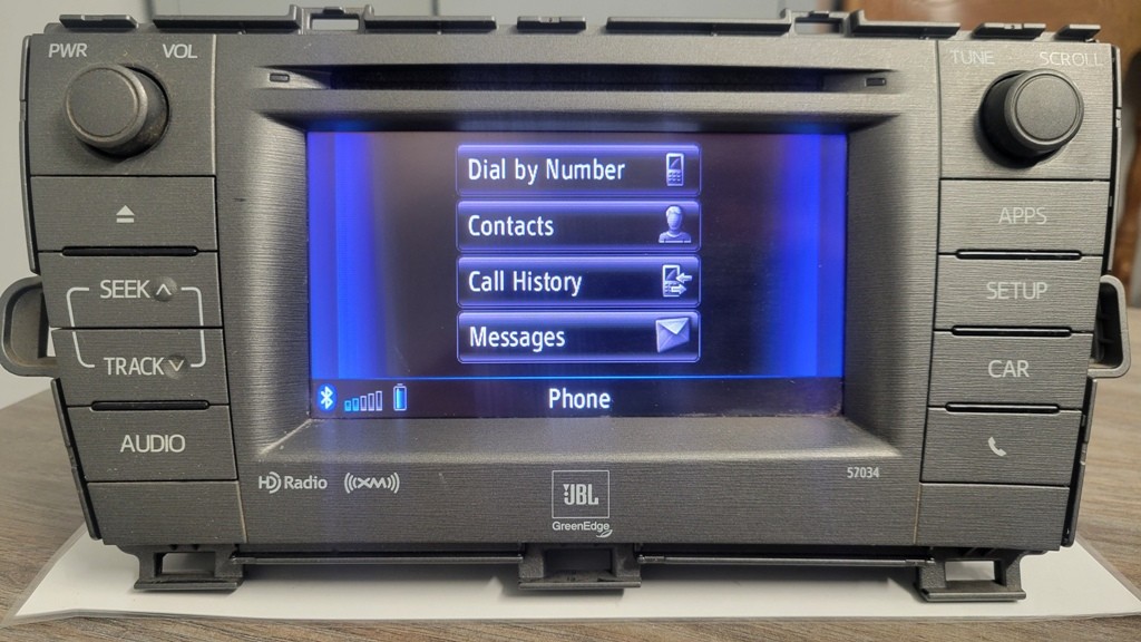 2012-2015 Toyota Prius JBL Navigation Touchscreen Radio GPS OEM 86140-47180