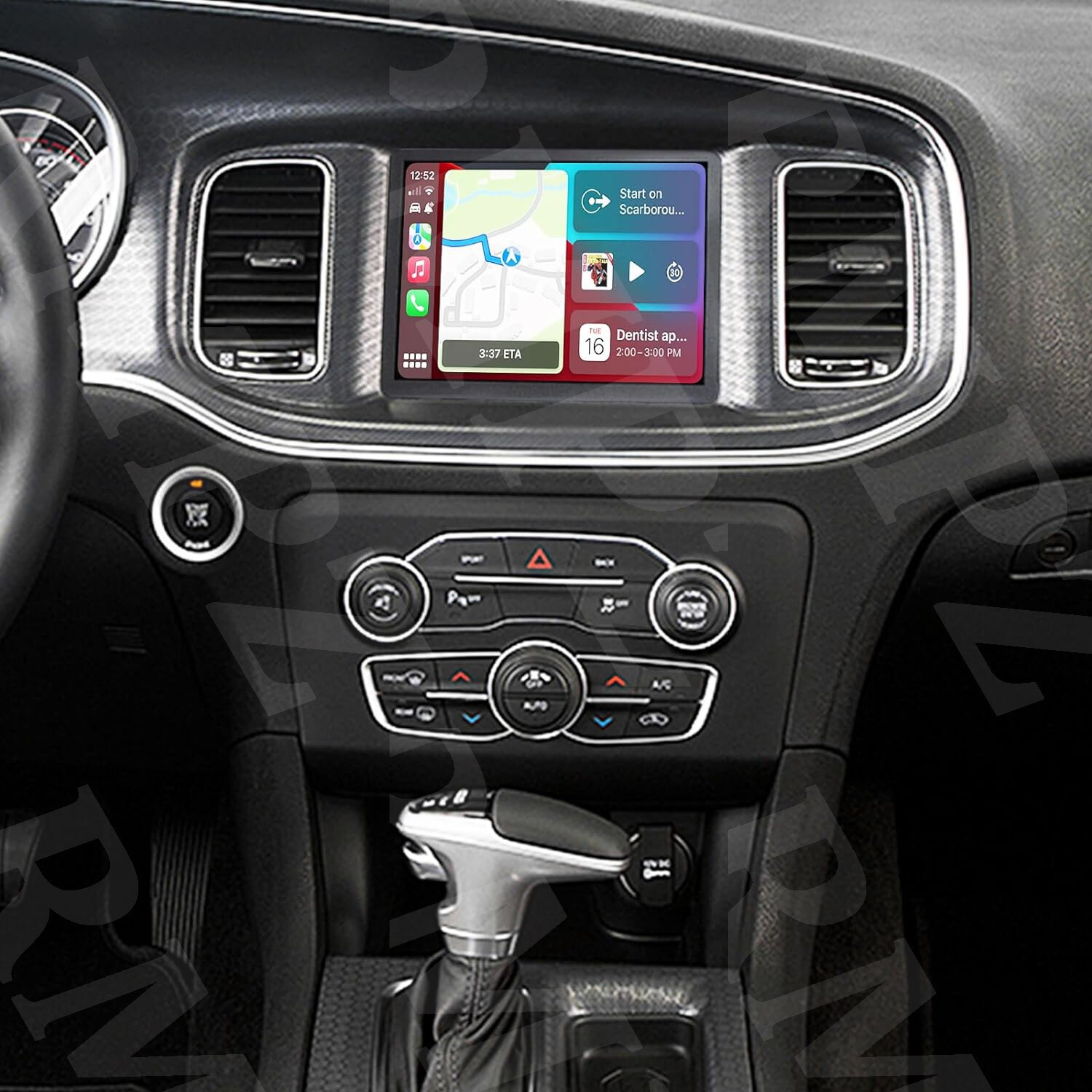For Dodge Charger 2015-2017 Apple Carplay Car Radio Gps Navi Android