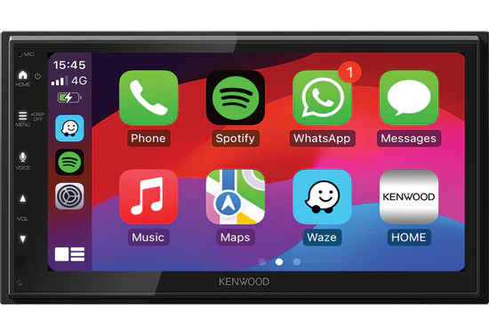 Kenwood DMX6523DABS – 6.8” Screen Wireless CarPlay Android Auto & Mirroring DAB