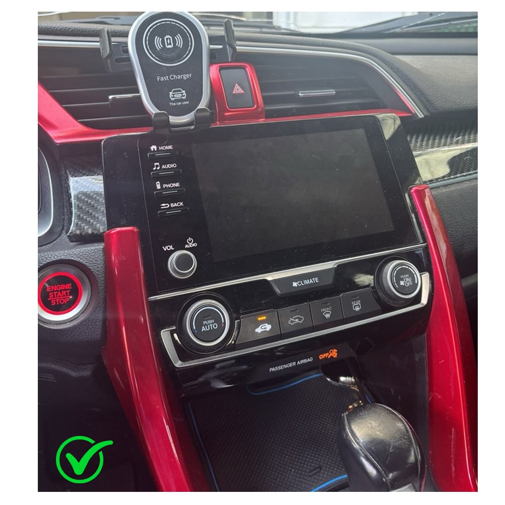 64G Car Stereo Radio For Honda Civic 2016-2020 Carplay Android15 FM/RDS Sat Navi
