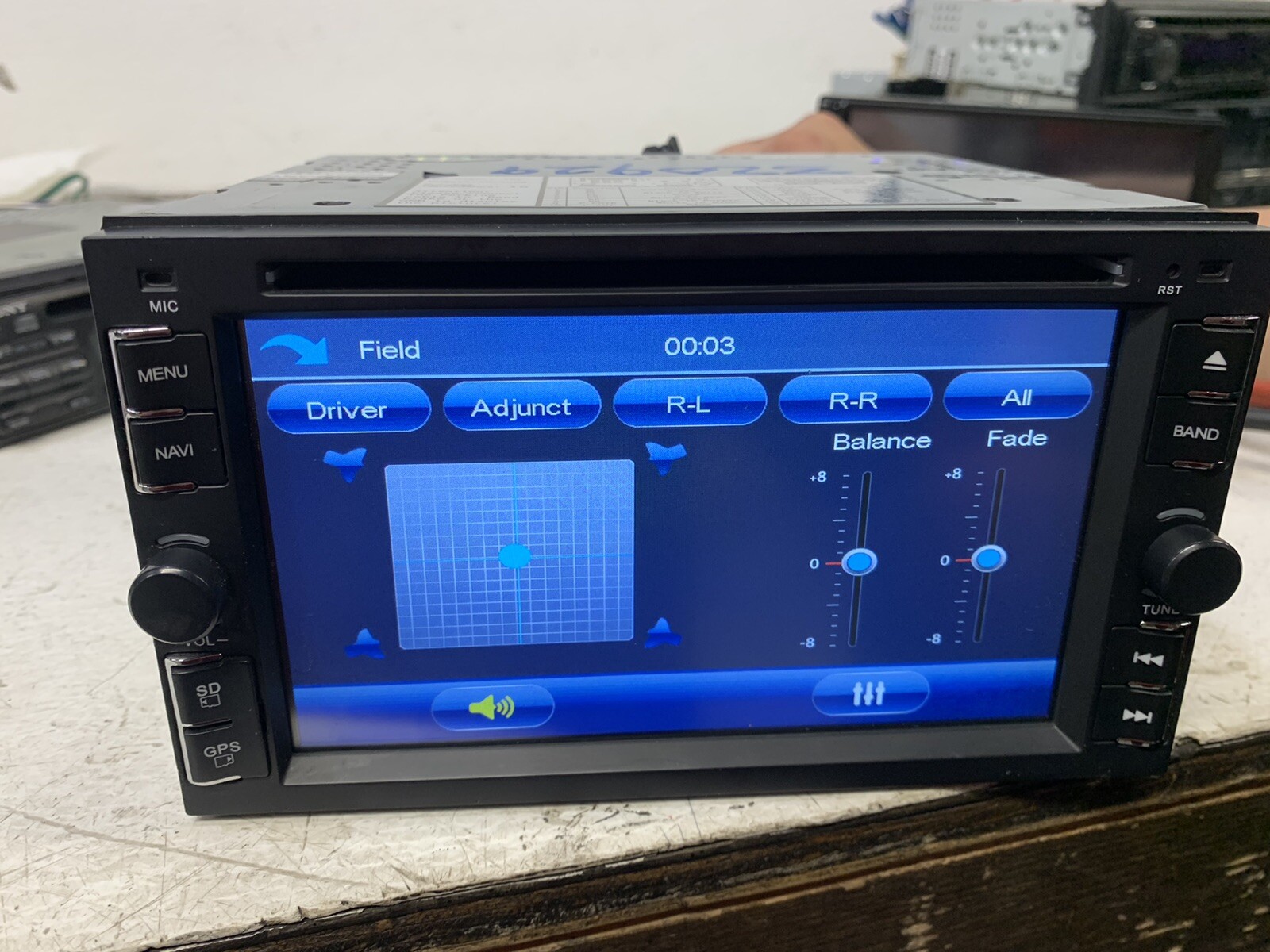 Aftermarket radio stereo UNBRANDED Bluetooth SD NAV (no GPS card) CD DVD USB EQ