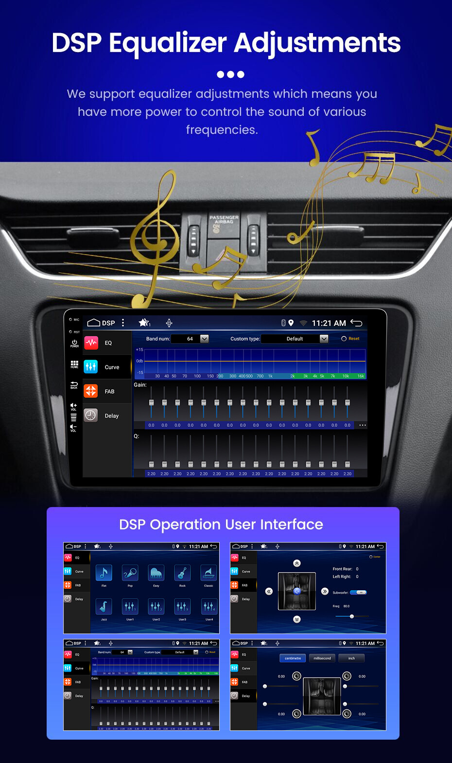 8 CORE FOR Ford Transit Custom 2013-2019 CarPlay Car Stereo GPS DSP Navi 4G+64GB
