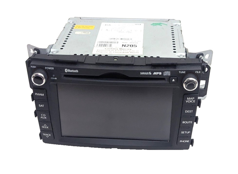 10 11 12 13 Kia Forte Radio Navigation Display OEM 965601M205WK