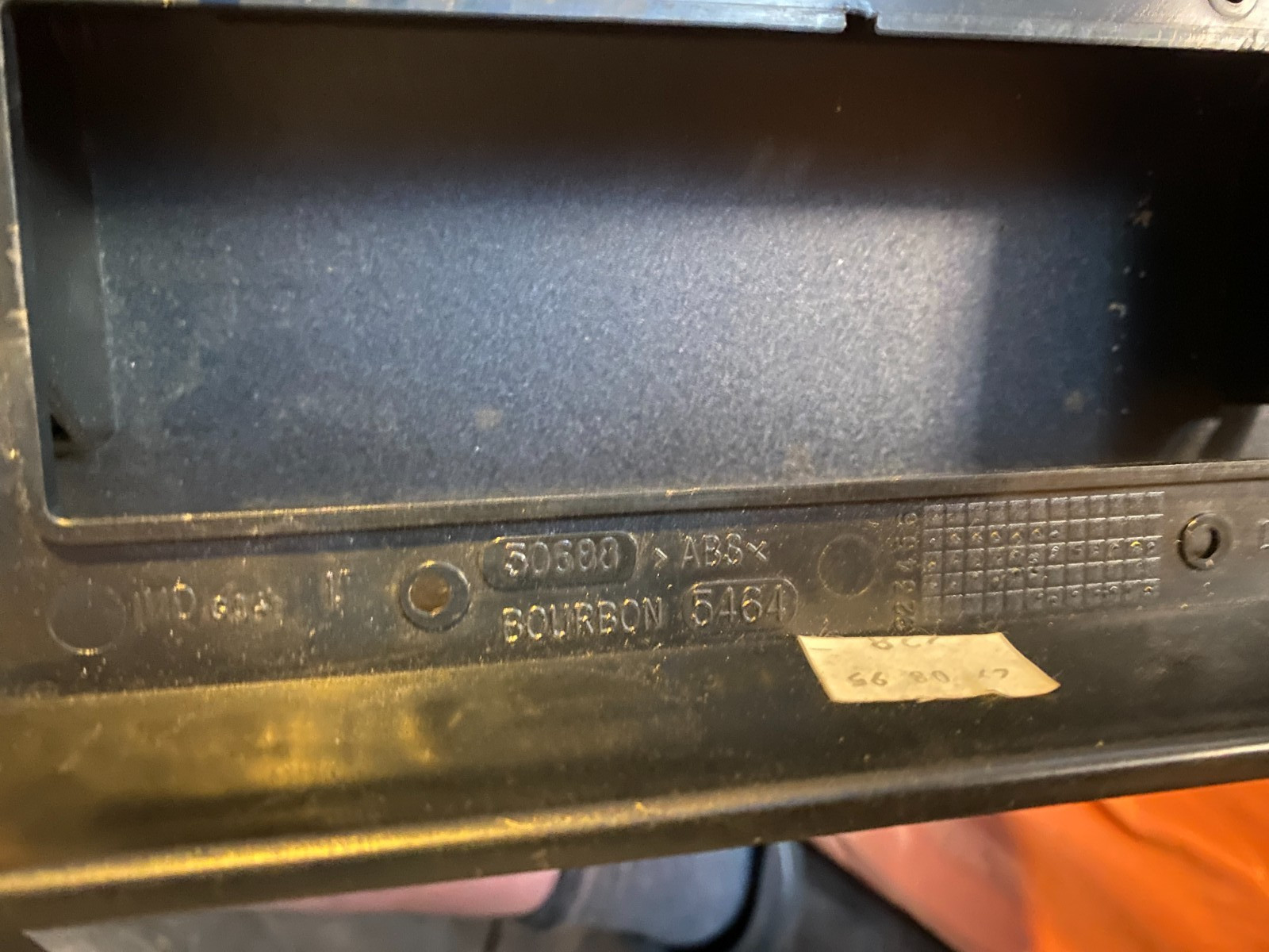 1970,s or 80,s unknown renault? glove box