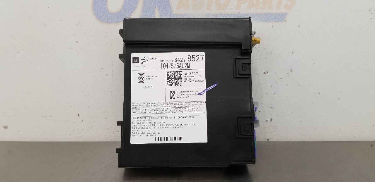 18 GMC SIERRA DENALI 1500 RADIO AUDIO RECEIVER 84278527