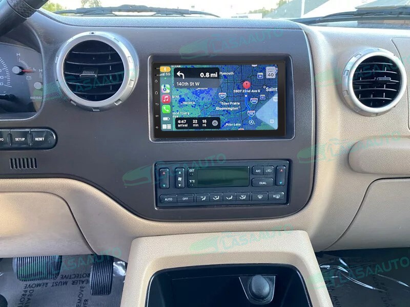 For 2003 2004 2005 2006 Ford Expedition Android 14 CarPlay Car Stereo Radio GPS