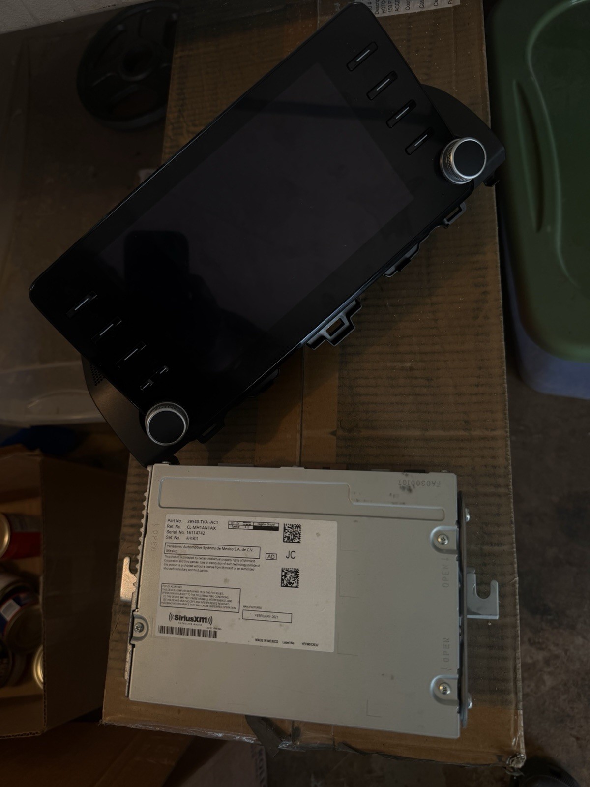 18-22 Honda Accord Touch Screen Head unit With CarPlay Module