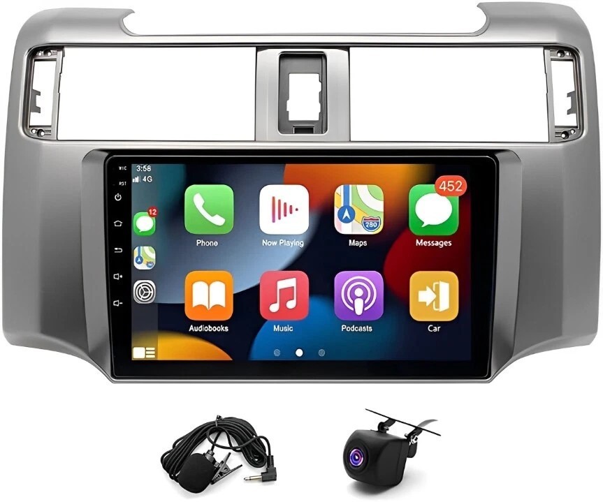 Car Radio Stereo Carplay For 2009-2019 Toyota 4Runner RDS FM