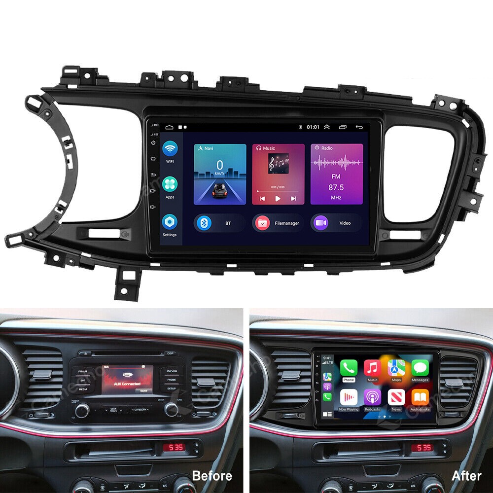 Wireless Carplay For Kia Optima K5 2011-2015 64G Android 15 Car GPS Radio Stereo