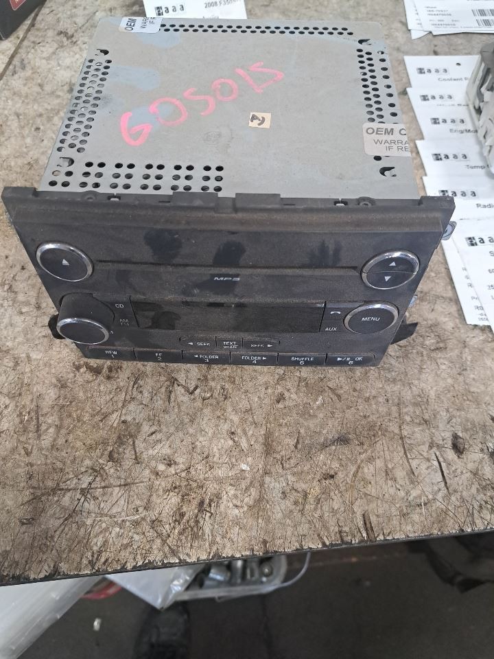 2008 F350sd Stereo Radio Radio/Receiver,Blt118c869cd Sku#4444229