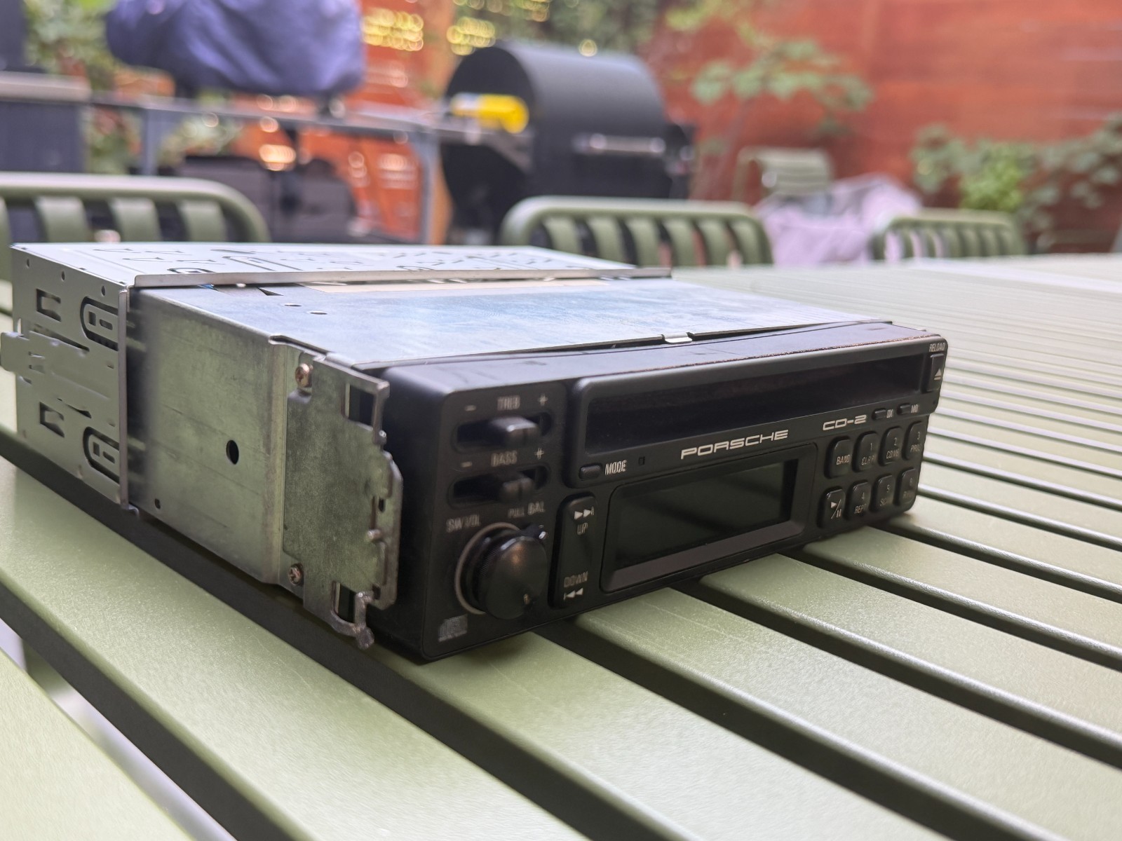 OEM Porsche CD-2 CD Player Radio 964 993 928 968 944 w/ Code Cards Tested